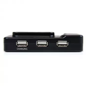 StarTech.com 6-porttinen USB 3.0 / USB 2.0 yhdistelmäkeskitin 2A latausportilla – 2x USB 3.0 & 4x USB 2.0