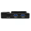 StarTech.com 6-porttinen USB 3.0 / USB 2.0 yhdistelmäkeskitin 2A latausportilla – 2x USB 3.0 & 4x USB 2.0