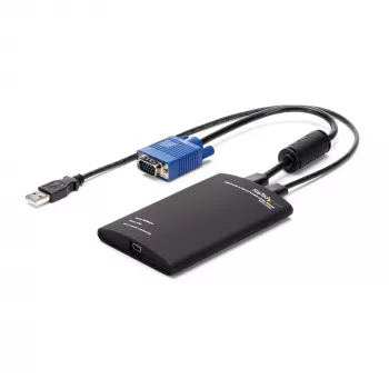 StarTech.com KVM-konsoli-USB 2.0 kannettava kannettavan tietokoneen crash cart -sovitin