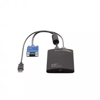 StarTech.com KVM-konsoli-USB 2.0 kannettava kannettavan tietokoneen crash cart -sovitin