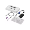 StarTech.com KVM-konsoli-USB 2.0 kannettava kannettavan tietokoneen crash cart -sovitin