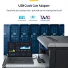 StarTech.com KVM-konsoli-USB 2.0 kannettava kannettavan tietokoneen crash cart -sovitin