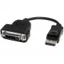 StarTech.com DisplayPort-DVI-sovitin – aktiivinen DisplayPort-DVI-D-sovitin/videomuunnin 1080p – DP 1.2 - DVI-näyttökaapelisovitin-dongle – DP-DVI-sovitin – lukittava DP-pistoke