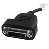 StarTech.com DisplayPort-DVI-sovitin – aktiivinen DisplayPort-DVI-D-sovitin/videomuunnin 1080p – DP 1.2 - DVI-näyttökaapelisovitin-dongle – DP-DVI-sovitin – lukittava DP-pistoke
