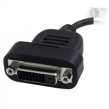 StarTech.com DisplayPort-DVI-sovitin – aktiivinen DisplayPort-DVI-D-sovitin/videomuunnin 1080p – DP 1.2 - DVI-näyttökaapelisovitin-dongle – DP-DVI-sovitin – lukittava DP-pistoke