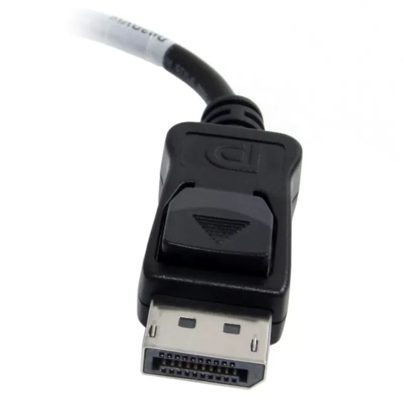 StarTech.com DisplayPort-DVI-sovitin – aktiivinen DisplayPort-DVI-D-sovitin/videomuunnin 1080p – DP 1.2 - DVI-näyttökaapelisovitin-dongle – DP-DVI-sovitin – lukittava DP-pistoke