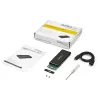 StarTech.com M.2 SSD-kotelo M.2 SATA SSD-levyille - USB 3.1 (10 Gbit/s) USB-C-kaapelilla