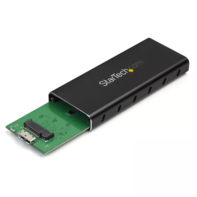 StarTech.com M.2 SSD-kotelo M.2 SATA SSD-levyille - USB 3.1 (10 Gbit/s) USB-C-kaapelilla
