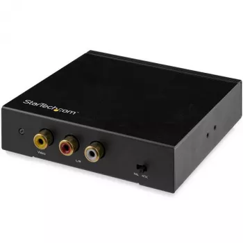 StarTech.com HD2VID2 HDMI–RCA-komposiittivideomuunnin äänellä, NTSC/PAL, 1080p, musta