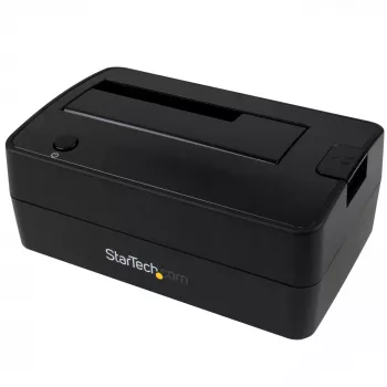 StarTech.com yksipaikkainen USB 3.1 - SATA kiintolevytelakka, USB 3.1 (10 Gbit/s) kiintolevytelakka, ulkoinen 2,5/3,5 tuuman SATA III HDD/SSD-telakka, päältä ladattava kiintolevypaikka