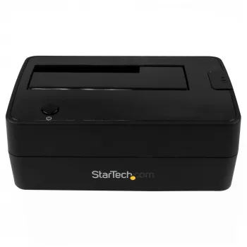 StarTech.com yksipaikkainen USB 3.1 - SATA kiintolevytelakka, USB 3.1 (10 Gbit/s) kiintolevytelakka, ulkoinen 2,5/3,5 tuuman SATA III HDD/SSD-telakka, päältä ladattava kiintolevypaikka