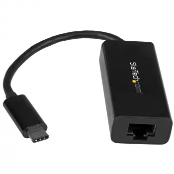 StarTech.com USB-C - Gigabit Ethernet -sovitin - musta