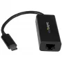StarTech.com USB-C - Gigabit Ethernet -sovitin - musta