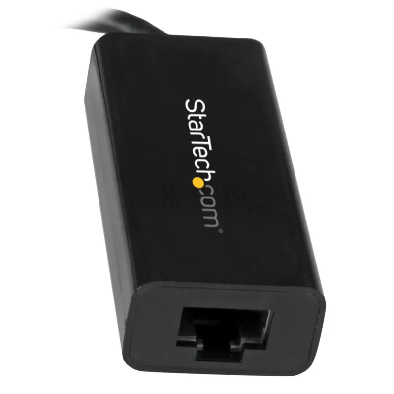 StarTech.com USB-C - Gigabit Ethernet -sovitin - musta