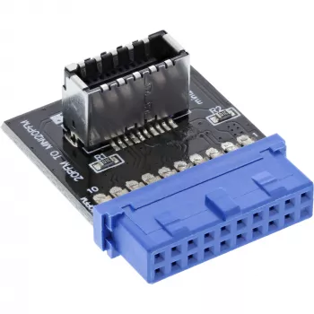 InLine USB 3.0 - USB 3.1 etupaneeli Key-A sovitin sisäinen