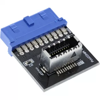 InLine USB 3.0 - USB 3.1 etupaneeli Key-A sovitin sisäinen