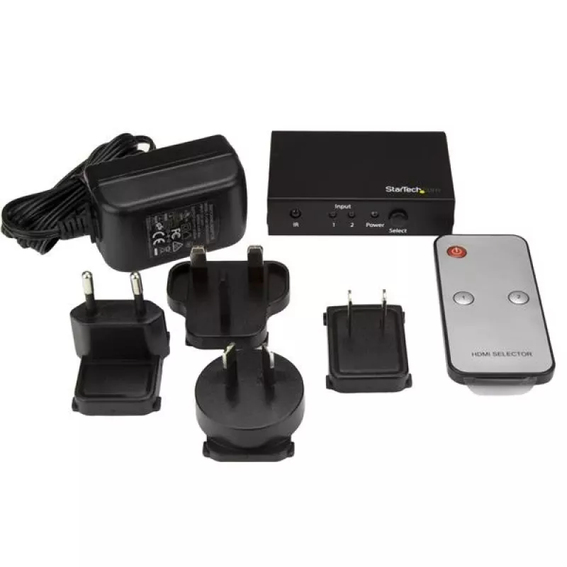 StarTech.com 2-porttinen HDMI-kytkin - 4K 60Hz