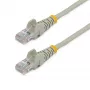 StarTech.com Cat5e Ethernet-patchkaapeli ilman lukituskielekettä RJ45-liittimillä – 10 m, harmaa