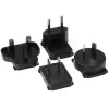 StarTech.com SVA12M2NEUA DC-verkkolaite, 12 V 2 A, 100–240 V, EU/UK/AU