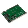 StarTech.com M.2 SATA SSD 2,5 tuuman SATA-adapteriin - M.2 NGFF SATA-muuntimeen - 7mm - Open-Frame-teline - M2-kiintolevyadapteri
