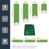 StarTech.com M.2 SATA SSD 2,5 tuuman SATA-adapteriin - M.2 NGFF SATA-muuntimeen - 7mm - Open-Frame-teline - M2-kiintolevyadapteri