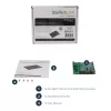 StarTech.com M.2 SATA SSD 2,5 tuuman SATA-adapteriin - M.2 NGFF SATA-muuntimeen - 7mm - Open-Frame-teline - M2-kiintolevyadapteri