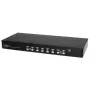 StarTech.com 8-porttinen 1HE räkkikiinnitteinen USB KVM -kytkinsarja OSD:llä ja kaapeleilla