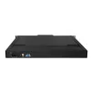 StarTech.com Rackmount KVM-konsoli – Single-Port VGA KVM 19 tuuman LCD-näytöllä palvelinkaappiin – täysin varusteltu universaali 1HE LCD KVM-laatikko kaapeleilla ja laitteistolla – USB-tuki – 50 000 MTBF