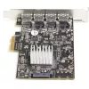 StarTech.com 4 portin USB PCIe -kortti – 10 Gbit/s USB 3.1/3.2 Gen 2 Type-A PCI Express -laajennuskortti 2 ohjaimella – 4x USB-A – USB PCIe -lisäadapterikortti – Windows/Mac/Linux