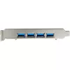 StarTech.com 4 portin USB PCIe -kortti – 10 Gbit/s USB 3.1/3.2 Gen 2 Type-A PCI Express -laajennuskortti 2 ohjaimella – 4x USB-A – USB PCIe -lisäadapterikortti – Windows/Mac/Linux