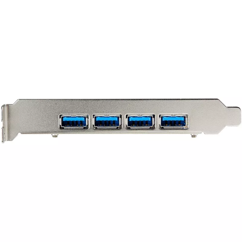 StarTech.com 4 portin USB PCIe -kortti – 10 Gbit/s USB 3.1/3.2 Gen 2 Type-A PCI Express -laajennuskortti 2 ohjaimella – 4x USB-A – USB PCIe -lisäadapterikortti – Windows/Mac/Linux