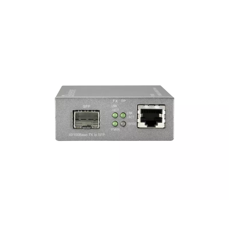 LevelOne RJ45 - SFP hallittava Fast Ethernet -mediakonvertteri