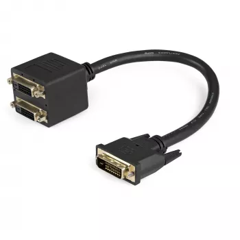 StarTech.com 30 cm (1 ft) DVI-D - 2x DVI-D digitaalinen videosplitterikaapeli - M/F~1 ft DVI-D - 2x DVI-D digitaalinen videosplitterikaapeli - M/F