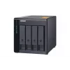 QNAP suorituskykyinen pöytämallinen SATA 6Gbps JBOD-tallennuskotelo | TL-D400S | musta