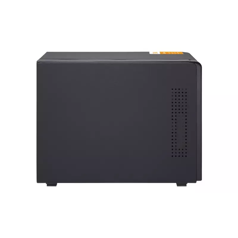 QNAP suorituskykyinen pöytämallinen SATA 6Gbps JBOD-tallennuskotelo | TL-D400S | musta