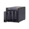 QNAP suorituskykyinen pöytämallinen SATA 6Gbps JBOD-tallennuskotelo | TL-D400S | musta