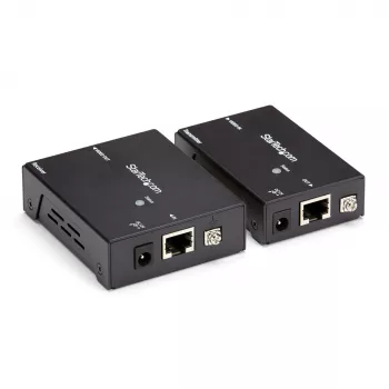 StarTech.com HDMI CAT5e - HDBaseT-jatko – virransyöttö kaapelin kautta – Ultra HD 4K – TAA