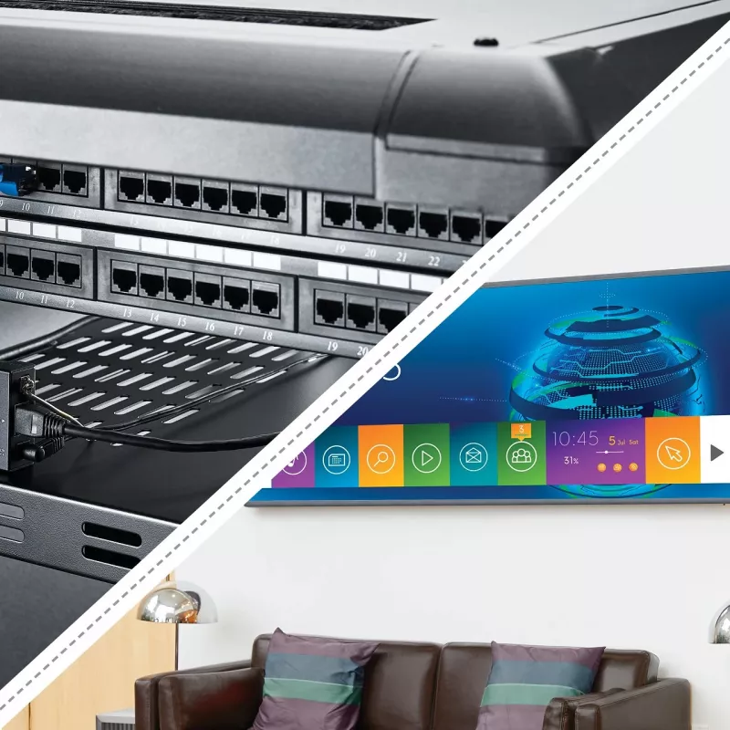 StarTech.com HDMI CAT5e - HDBaseT-jatko – virransyöttö kaapelin kautta – Ultra HD 4K – TAA