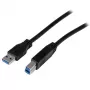 StarTech.com 1 m (3ft) sertifioitu SuperSpeed USB 3.0 A-B-kaapeli – M/M