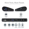 StarTech.com kahden näytön USB 3.0 -telakointiasema HDMI & DVI/VGA