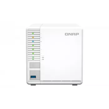 QNAP TS-364 NAS-tornikotelo Intel® Celeron® N5095 8 GB DDR4 0 TB QNAP Turbo System valkoinen