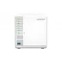 QNAP TS-364 NAS-tornikotelo Intel® Celeron® N5095 8 GB DDR4 0 TB QNAP Turbo System valkoinen