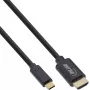 USB-näyttökaapeli InLine 64111 USB-C-uros HDMI-urokseen 1 m