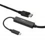 StarTech.com 2,9 m (9,8 ft.) USB-C - DisplayPort 1.2 -kaapeli 4K 60Hz – USB-C - DisplayPort -adapterikaapeli – HBR2 USB Type-C DP Alt Mode - DP-näyttö videokaapeli – toimii Thunderbolt 3:n kanssa – musta
