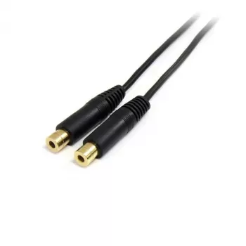 StarTech.com 15 cm stereo-haaroituskaapeli – 3,5 mm pistoke 2x 3,5 mm liitäntä