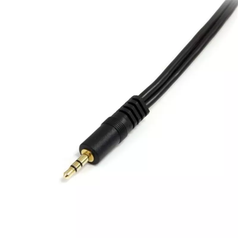 StarTech.com 15 cm stereo-haaroituskaapeli – 3,5 mm pistoke 2x 3,5 mm liitäntä
