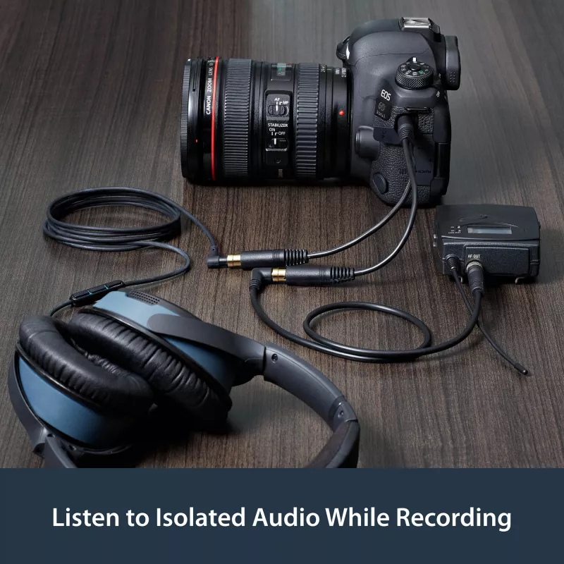 StarTech.com 15 cm stereo-haaroituskaapeli – 3,5 mm pistoke 2x 3,5 mm liitäntä