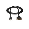 StarTech.com 6 ft HDMI - DVI-D -kaapeli - M/M, 1,8 m, HDMI, DVI-D, pistoke, pistoke, suora