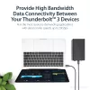 StarTech.com 1m Thunderbolt 3 (20Gbps) USB-C-kaapeli – Thunderbolt, USB ja DisplayPort yhteensopiva