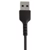 StarTech.com 15 cm kestävä musta USB-A-Lightning-kaapeli – vahva aramidikuituinen USB Type-A-Lightning-lataus-/synkronointikaapeli – Apple MFi -sertifioitu iPad/iPhone 12